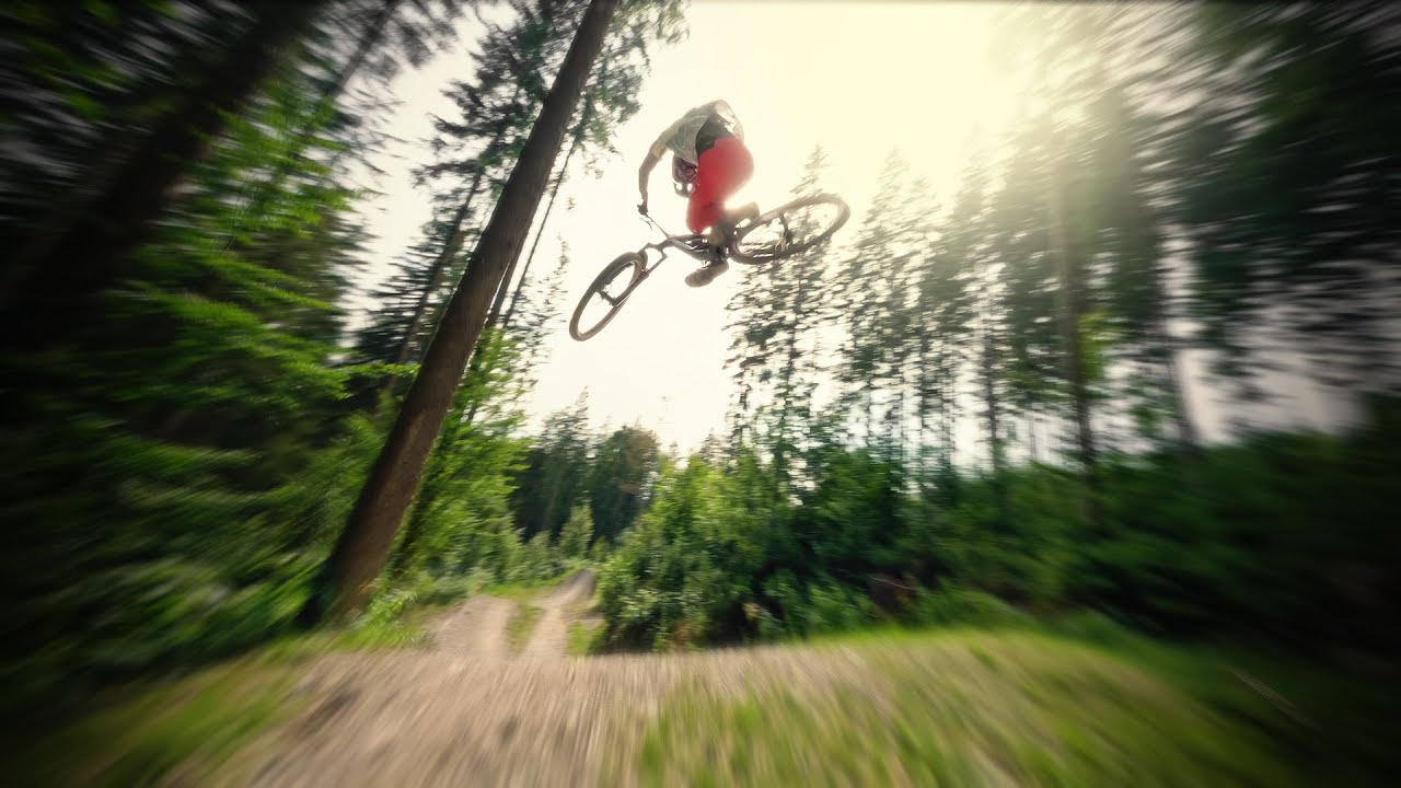 Mountainbike x FPV Drone