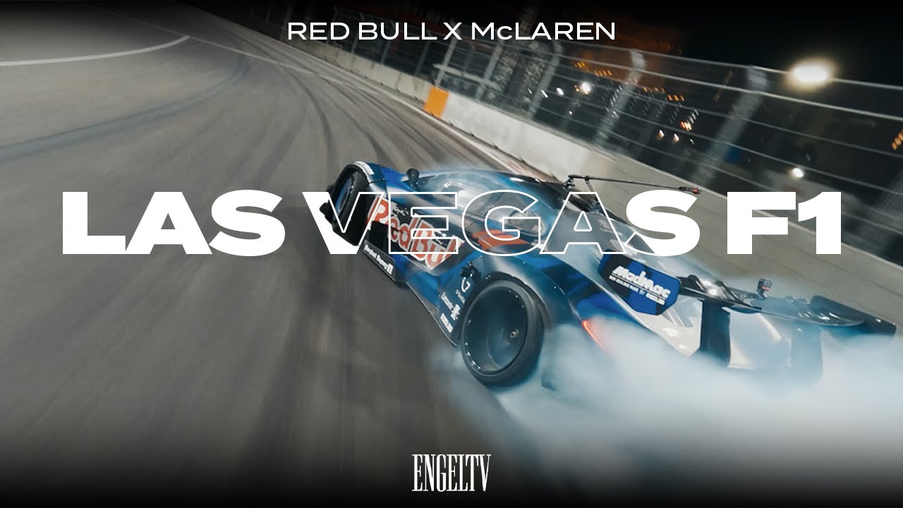 Red Bull X McLaren X Drone FPV Vegas F1